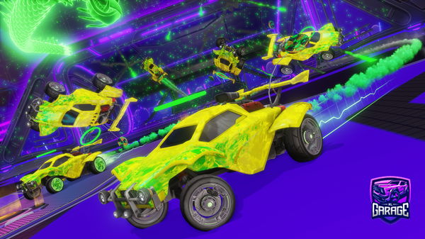 A Rocket League car design from KrsnElite