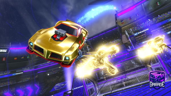 A Rocket League car design from AspectSnow