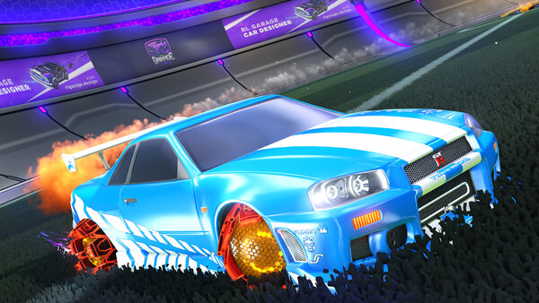 A Rocket League car design from GHOST657