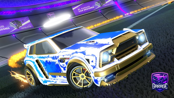 A Rocket League car design from Fer_Boy19