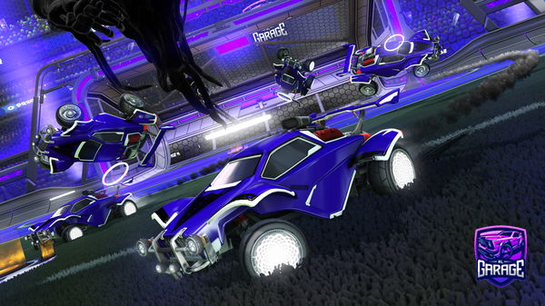 A Rocket League car design from Dogsarecool1984