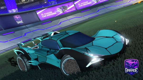 A Rocket League car design from Xxdivison9x
