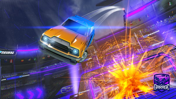 A Rocket League car design from Adrien190
