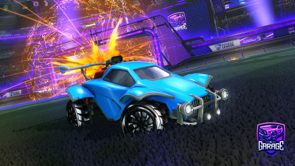 A Rocket League car design from BananBobo