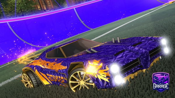 A Rocket League car design from MrSSL