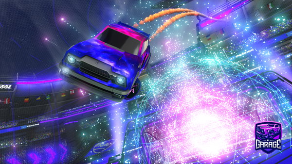 A Rocket League car design from LoL2014