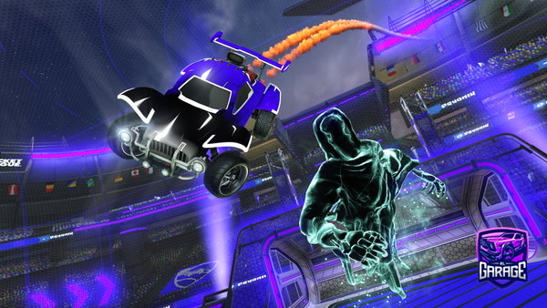 A Rocket League car design from KayTow
