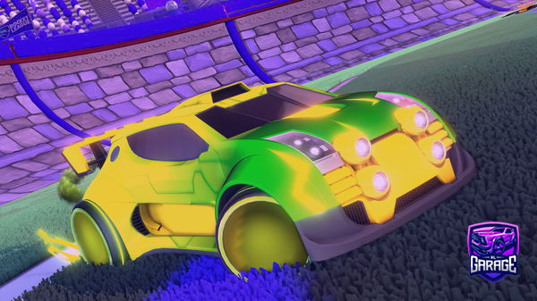 A Rocket League car design from onyXD_