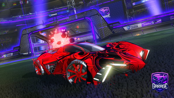 A Rocket League car design from NeXeN_1