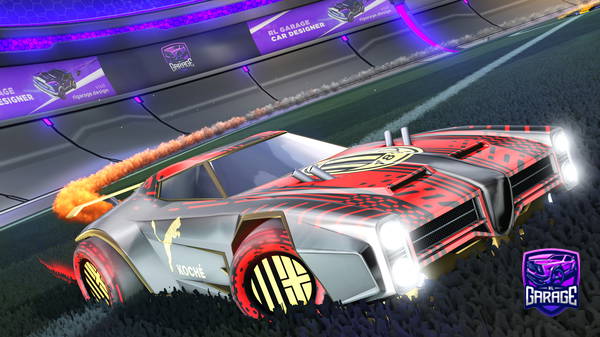 A Rocket League car design from GT-ROUSH