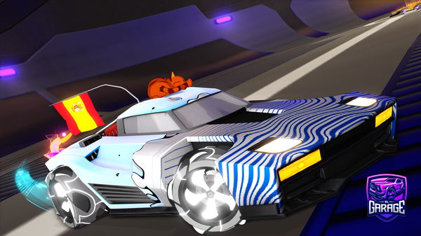 A Rocket League car design from Nassirus847