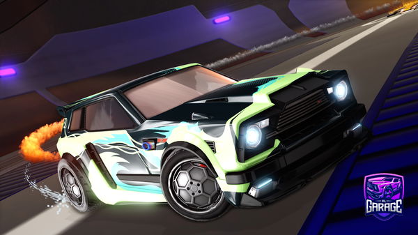 A Rocket League car design from JoshyRL09