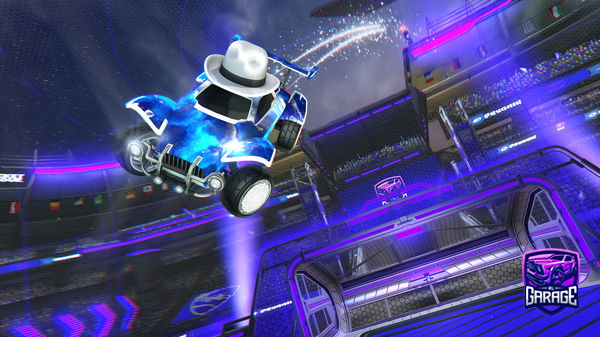 A Rocket League car design from Electricwoolyyyy