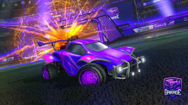 A Rocket League car design from Aibxk