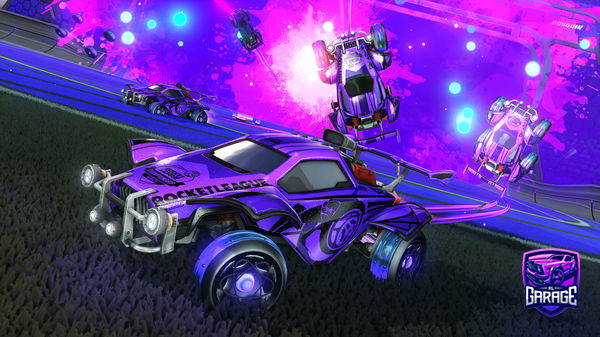 A Rocket League car design from qtJxzzy