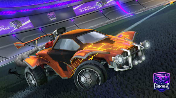 A Rocket League car design from remileemans