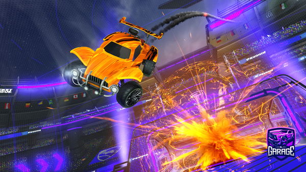 A Rocket League car design from RL69FOREVER