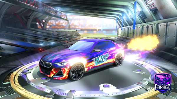 A Rocket League car design from NEDOFLICK