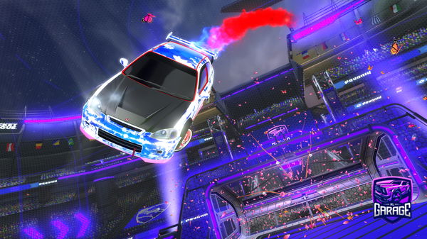 A Rocket League car design from Jvnket