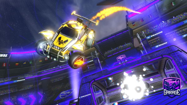 A Rocket League car design from Arkane80