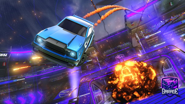 A Rocket League car design from Galaxydestroyes12