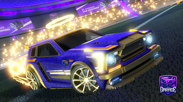 A Rocket League car design from Squidge_09