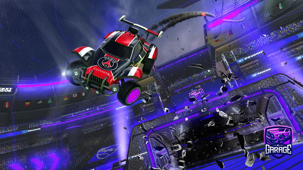 A Rocket League car design from jumeira2