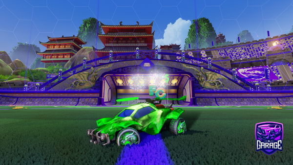 A Rocket League car design from JSR7