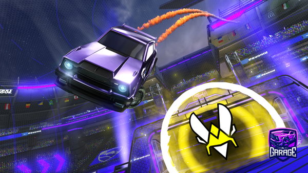 A Rocket League car design from TeamPxndaRl