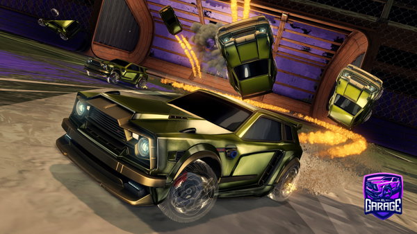 A Rocket League car design from TTVkarmaRL