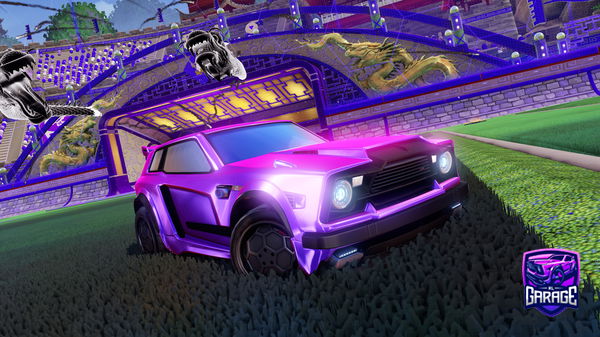 A Rocket League car design from rlperson12354