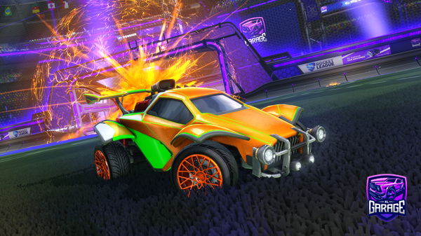 A Rocket League car design from Jekos3232