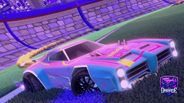 A Rocket League car design from XxBugraxX