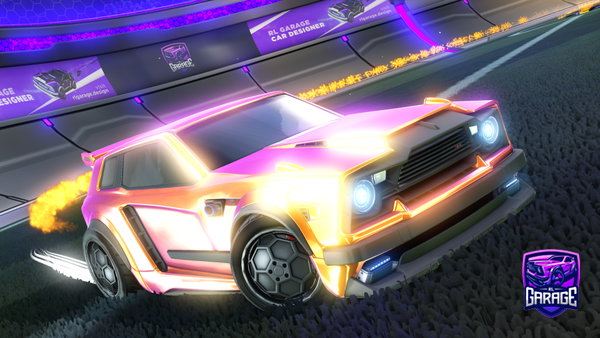 A Rocket League car design from Antiefevem