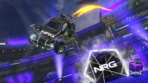 A Rocket League car design from entername7653