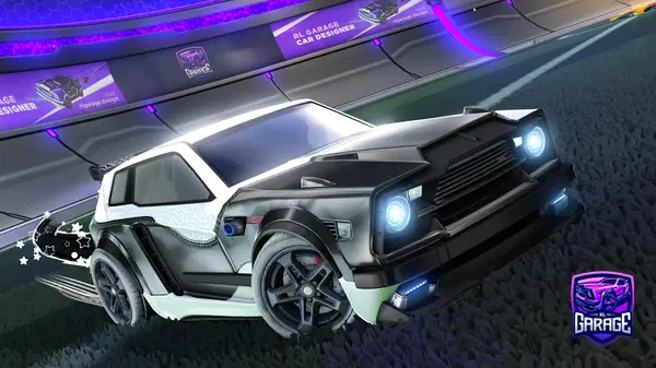 A Rocket League car design from GodFalconNMG