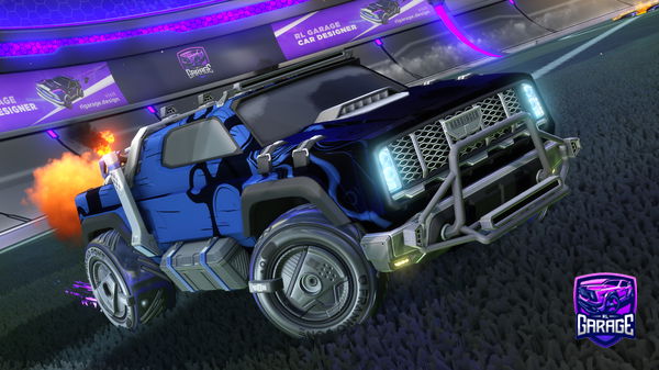 A Rocket League car design from Bespel
