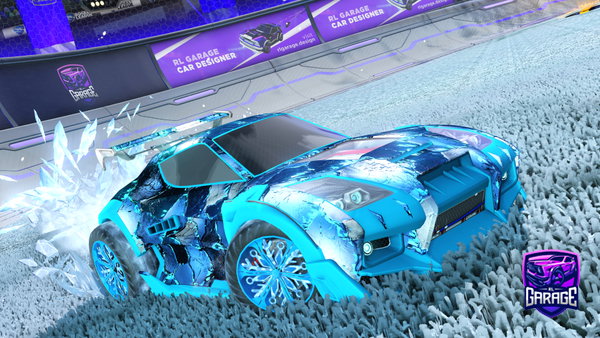 A Rocket League car design from Nykkur