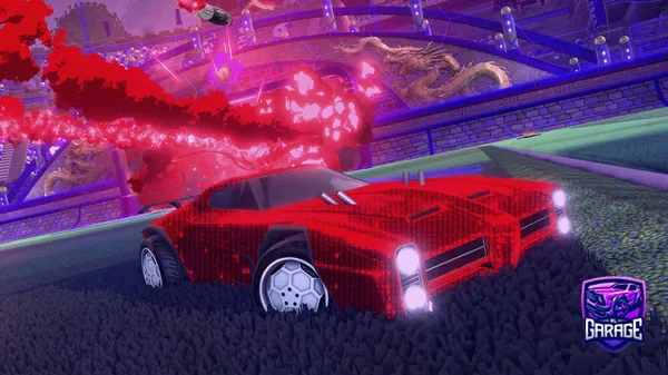 A Rocket League car design from UnIuckyy