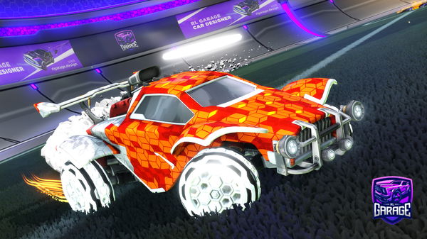 A Rocket League car design from Noobybony
