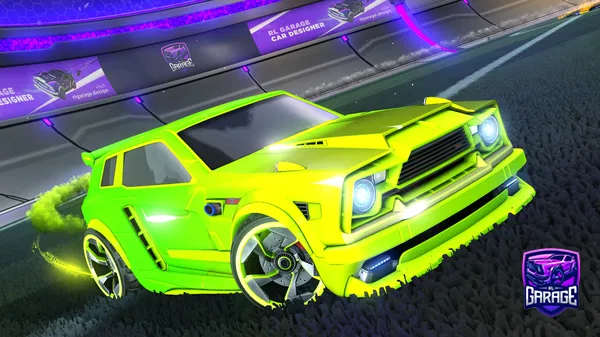 A Rocket League car design from Rdrenalin