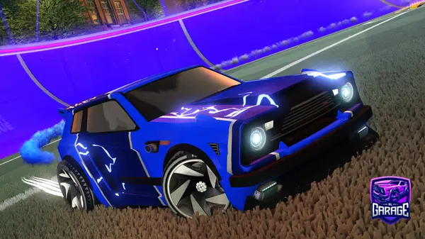 A Rocket League car design from Yy-