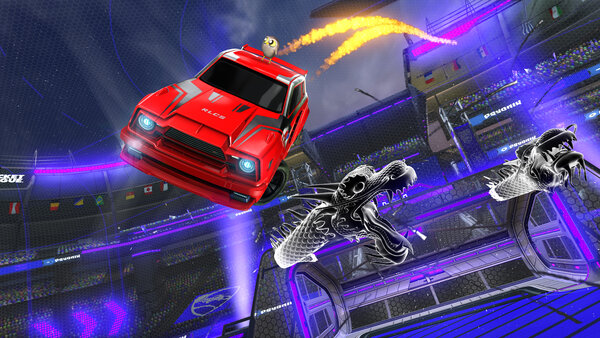 A Rocket League car design from YoBoiiMars