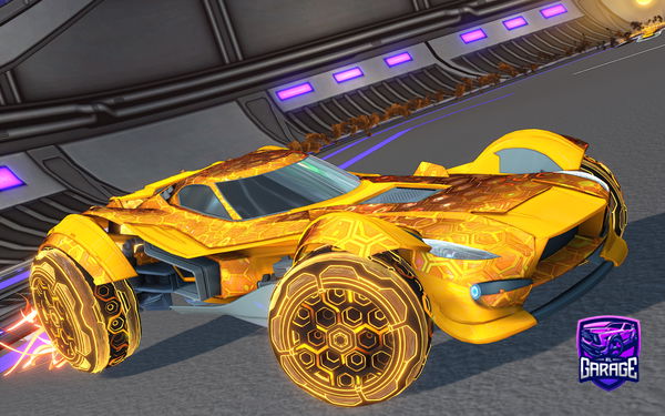 A Rocket League car design from RaphLord