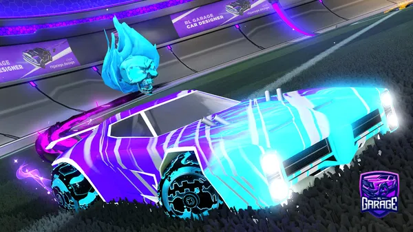 A Rocket League car design from spezridr