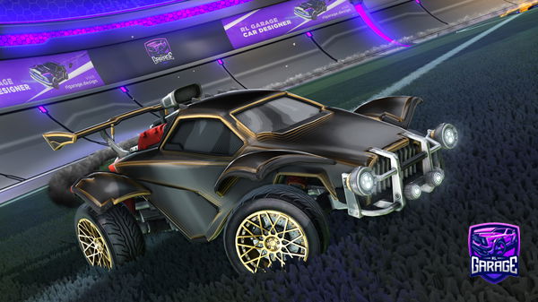 A Rocket League car design from 09_SemvdL