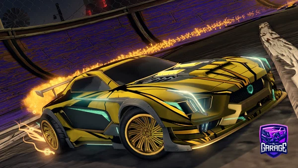 A Rocket League car design from LAUTYxd22_YT