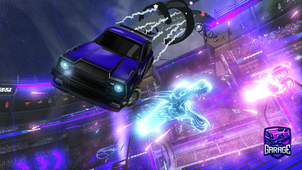 A Rocket League car design from ex1de