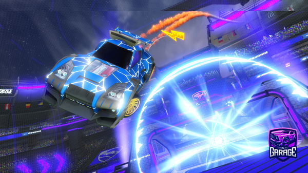 A Rocket League car design from Novle