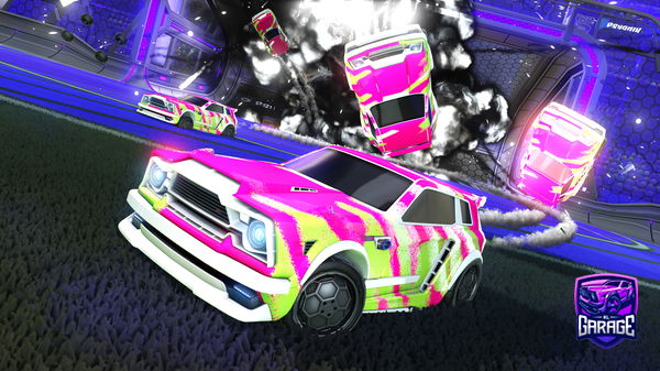 A Rocket League car design from YaYa314